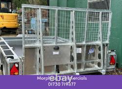 Remorque de chantier à double essieu Ifor Williams GX106 neuve 10 pieds x 6 pieds avec rampe pleine largeur