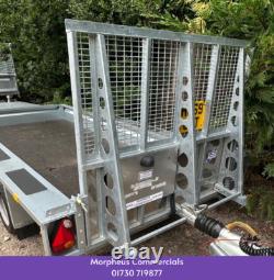 Remorque de chantier à double essieu Ifor Williams GX125 toute neuve 12ft x 5ft avec rampe pleine largeur