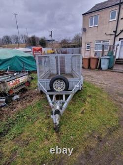 Remorque de chantier à essieu double BATESON