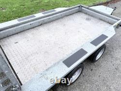 Remorque de pelle Ifor Williams GX105 de 10 pieds à double essieu (3500 kg) Ivor Nugent