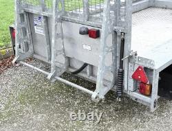 Remorque de pelle Ifor Williams GX105 de 10 pieds à double essieu (3500 kg) Ivor Nugent