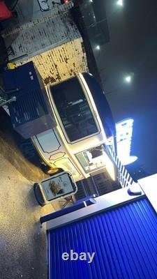 Remorque de restauration à deux essieux, style vintage époustouflant, certifiée gaz et électrique