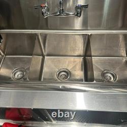 Remorque de restauration à gradient néon personnalisé à double essieu unité de street food