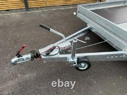 Remorque de transport neuve à double essieu pour quad ou voiture Smart, 10 × 5,6 pieds, 1 500 kg