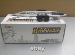 Remorque de voiture Brooklin Models BRK. 109 Twin Axle 'Argent' échelle 1/43 Mint dans la boîte