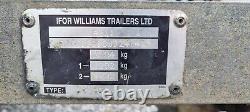 Remorque grillagée Ifor Williams GD105G, essieu double de 10' x 5'