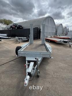 Remorque porte-engins 3500 kg 3 m x 1,5 m Remorque pour pelle 10 pi x 5 pi à double essieu