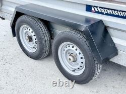 Remorque porte-pelle Indespension à double essieu de 10 pieds (2600 kg) pour engin de chantier Ifor Ivor GD85 GD105