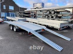 Remorque porte-voiture 2700 kg Jupiter à double essieu 15 pi 6,6 pi 4,5 m x 2 m