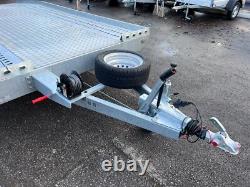 Remorque porte-voiture 2700 kg Jupiter à double essieu 15 pi 6,6 pi 4,5 m x 2 m