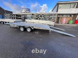 Remorque porte-voiture 2700 kg Jupiter à double essieu 15 pi 6,6 pi 4,5 m x 2 m