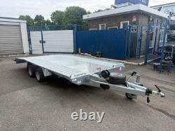 Remorque porte-voiture 2700 kg Jupiter à double essieu 15 pi x 6,9 pi / 4,5 m x 2,1 m 10C