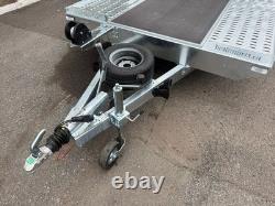 Remorque porte-voiture 2700 kg Jupiter à double essieu 15 pi x 6,9 pi / 4,5 m x 2,1 m 10C