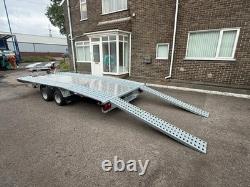 Remorque porte-voiture 2700 kg Jupiter à double essieu 15 pi x 6,9 pi / 4,5 m x 2,1 m 10C