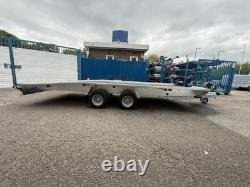 Remorque porte-voiture 2700 kg Jupiter à double essieu 15 pi x 6,9 pi / 4,5 m x 2,1 m 10C