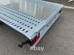 Remorque porte-voiture 2700 kg Jupiter à double essieu 15 pi x 6,9 pi / 4,5 m x 2,1 m 10C