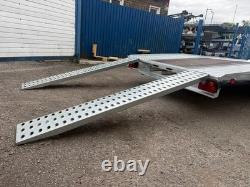 Remorque porte-voiture 2700 kg Jupiter à double essieu 15 pi x 6,9 pi / 4,5 m x 2,1 m 10C