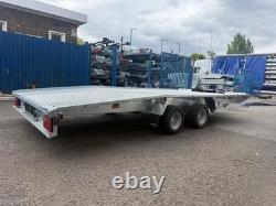 Remorque porte-voiture 2700 kg Jupiter à double essieu 15 pi x 6,9 pi / 4,5 m x 2,1 m 10C
