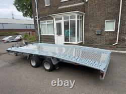 Remorque porte-voiture 2700 kg Jupiter à double essieu 15 pi x 6,9 pi / 4,5 m x 2,1 m 10C