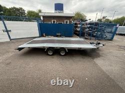Remorque porte-voiture 2700 kg Jupiter à double essieu 15 pi x 6,9 pi / 4,5 m x 2,1 m 10C