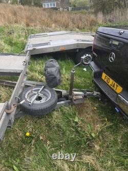 Remorque porte-voiture 2700 kg à double essieu 15 pi 6,6 pi 4,5 m x 2 m