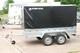 Remorque Porte-voiture 8,7 Pieds X 4 Pieds &agrave; Double Essieu Alko Avec B&acirc;che En Toile, Remorque Fourgon 750 Kg, Neuve<br/>