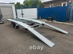 Remorque porte-voiture REBEL à double essieu 2700 kg 15 pi x 6,9 pi / 4,5 m x 2,1 m 10C