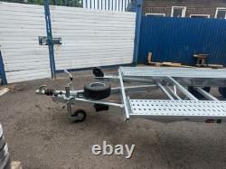 Remorque porte-voiture REBEL à double essieu 2700 kg 15 pi x 6,9 pi / 4,5 m x 2,1 m 10C