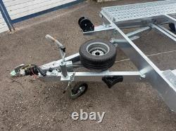 Remorque porte-voiture REBEL à double essieu 2700 kg 15 pi x 6,9 pi / 4,5 m x 2,1 m 10C