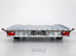 Remorque porte-voiture Rebel 2700 kg à double essieu 13,4 pieds x 6,9 pieds / 4 m x 2,1 m 10C