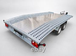 Remorque porte-voiture Rebel 2700 kg à double essieu 13,4 pieds x 6,9 pieds / 4 m x 2,1 m 10C