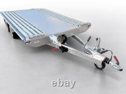Remorque porte-voiture Rebel 2700 kg à double essieu 13,4 pieds x 6,9 pieds / 4 m x 2,1 m 10C