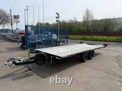 Remorque porte-voiture à plateau basculant 2700 kg, double essieu, 15 pi x 7,1 pi, 4,5 m x 2,2 m, ÉDITION NOIRE