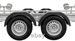 Remorque pour bateau de 28 pieds 3500 kg à double essieu, remorque pour camion PP35-8825 Wychavon Trailers