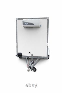 Remorque réfrigérée 2700kg 10ftx5ft 6,5ft de hauteur Double essieu