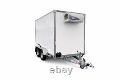 Remorque réfrigérée 2700kg 10ftx5ft 6,5ft de hauteur Double essieu