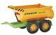 Rolly Toys Large Joskin Halfpipe Tipping Trailer Twin Axle Pour Les Tracteurs Rolly