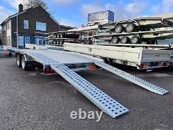 Transporteur de remorque de voiture 2700kg Jupiter Double Essieu 15 pi 6,6 pi 4,5 m x 2 m