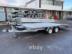 Transporteur de remorque de voiture 2700kg Jupiter Double Essieu 15 pi 6,6 pi 4,5 m x 2 m