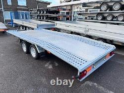 Transporteur de remorque de voiture 2700kg Jupiter Double Essieu 15 pi 6,6 pi 4,5 m x 2 m