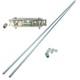 Tringle De Frein De Remorque 2 M M10 Et Compensateur Pour Essieu Tandem Pour C&acirc;bles Filet&eacute;s