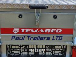 Twin Axle Car Trailer 8'7 X 4'1 750 KG Aluminium Top