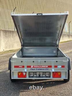 Twin Axle Car Trailer 8'7 X 4'1 750 KG Aluminium Top