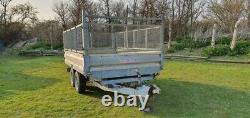 Wessex Electric Tp105 Caged Tipper Trailer 3500kg Tipping Brut Ifor