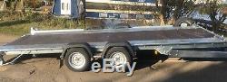 Woodford Trailers Wide Body 131 Avec Rampe Et Rampe 16 'x 6'6 Places